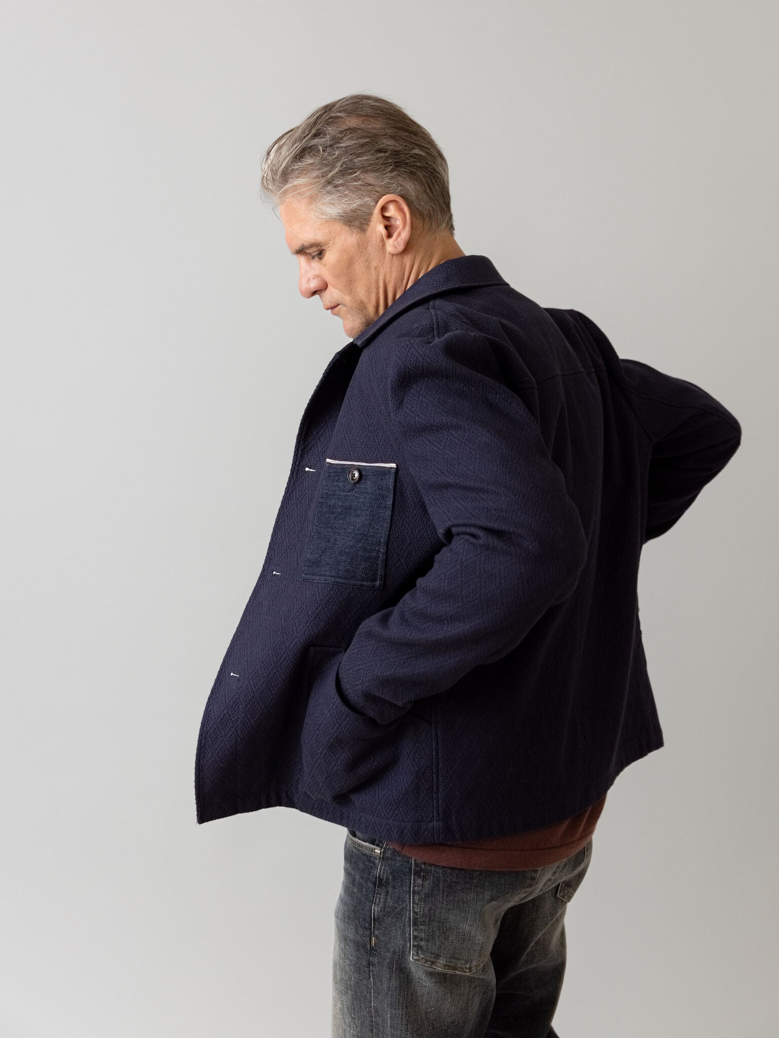 Modelshot / Dark Navy / Detail